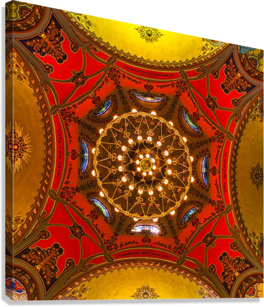 Subotica Synagogue Serbia Canvas Print