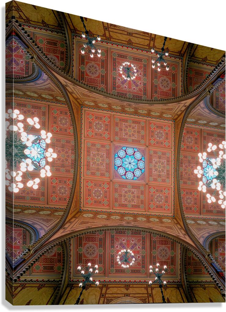 Dohany Street Synagogue Budapest Hungary Canvas Print