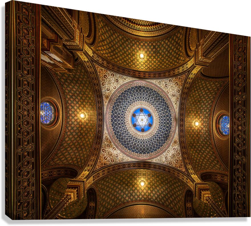 Spanish Synagogue Prague  Canvas Print