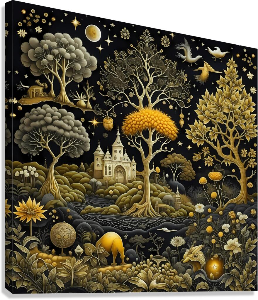   Night fantasy Canvas Print