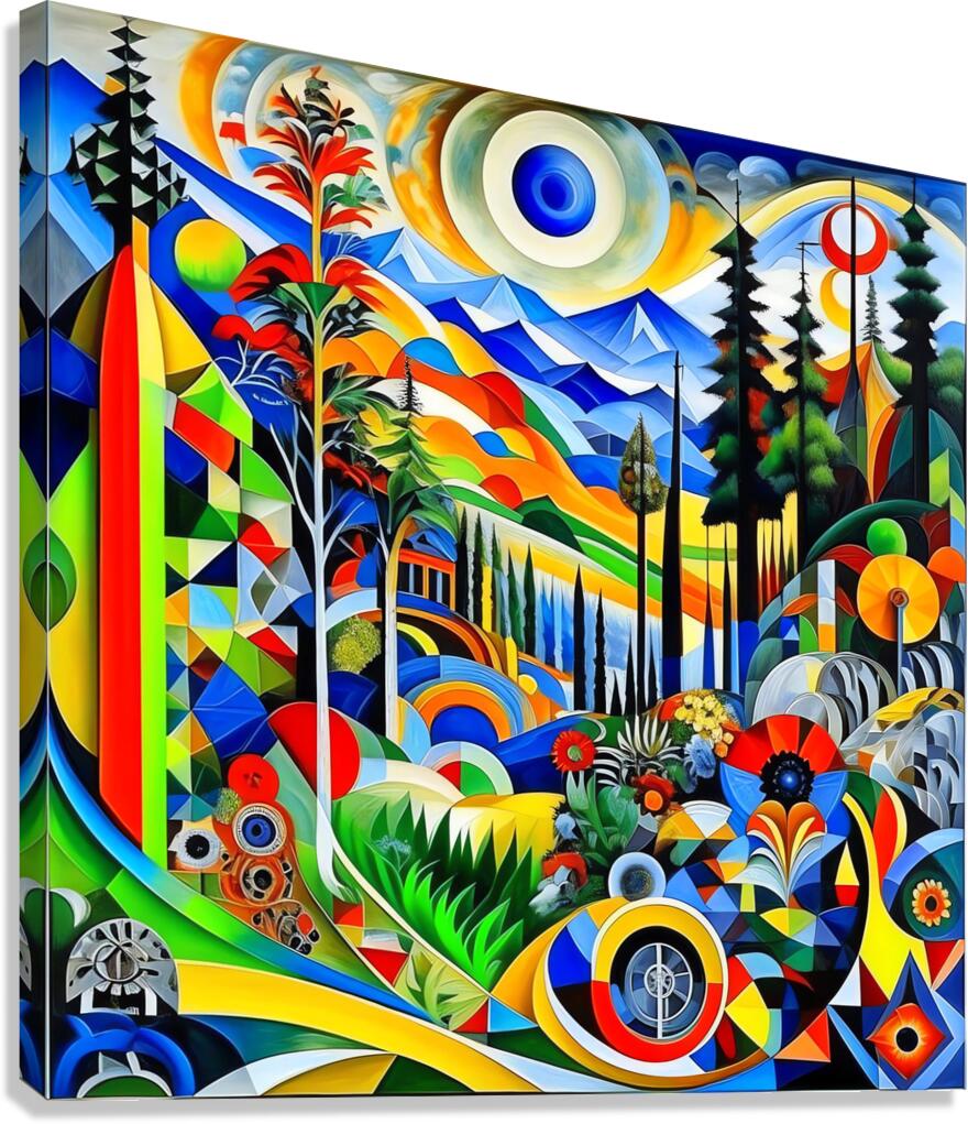   Blue Mountains Canvas Print