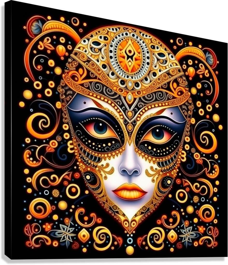 A  Mask Canvas Print