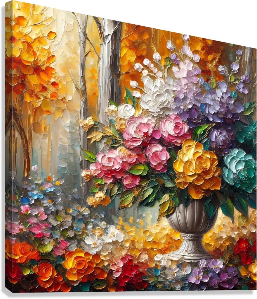  Flower extrava Canvas Print