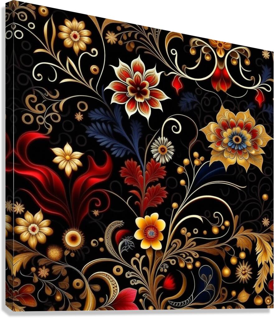   Floral pattern 5  Canvas Print
