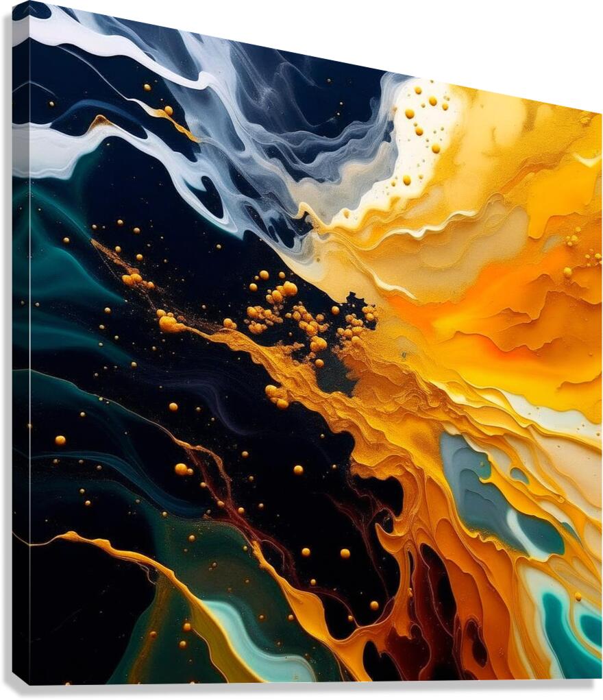    Lava  Canvas Print