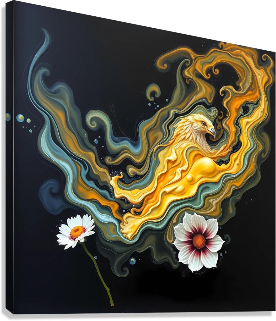Fire Guardian Canvas Print