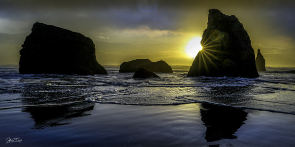BANDON SEA STACKS  Print