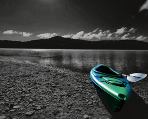 Green-Blue Kayak
