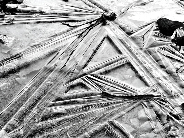 Geometric Ice  Print