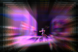 Neon Colors and Digital Motion Blur