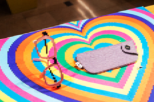 Digital metaverse Spectacular Love Rug