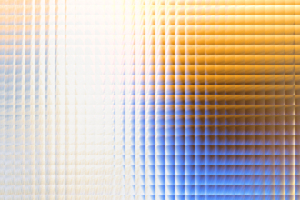 Abstract Blue and Yellow Lines