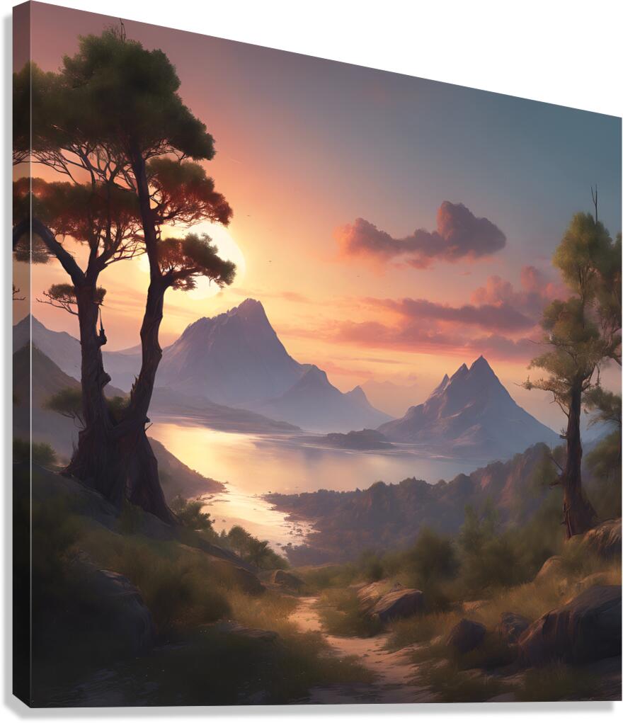 Twilight Majesty Canvas Print
