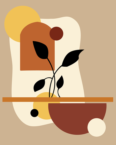 Geometric Modern Art Print