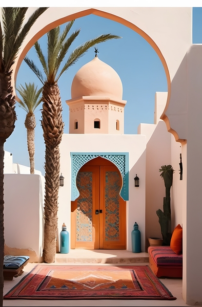 Bohemian Arches Print