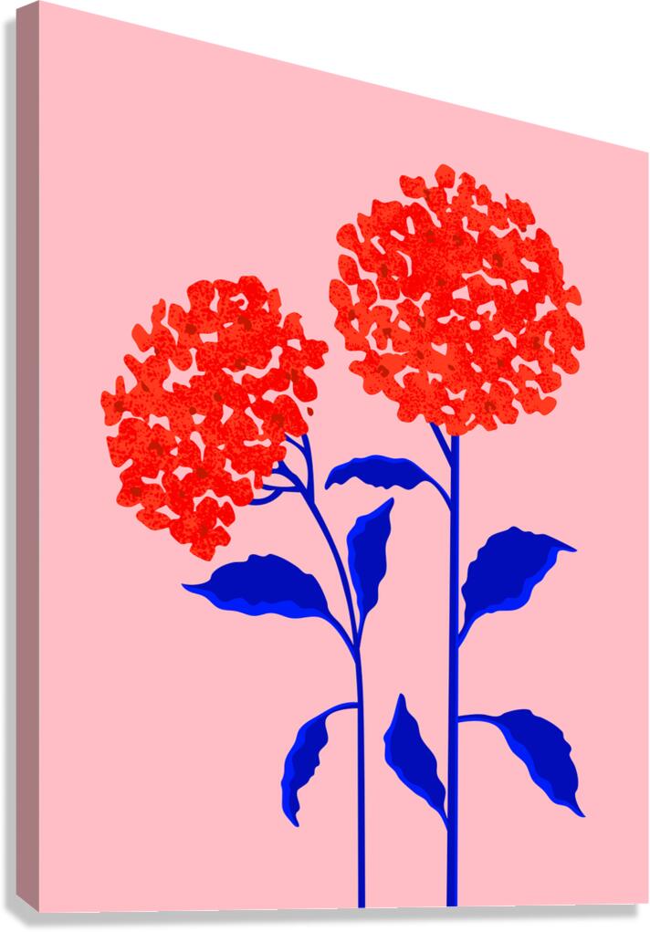 Orange Blossoms Canvas Print