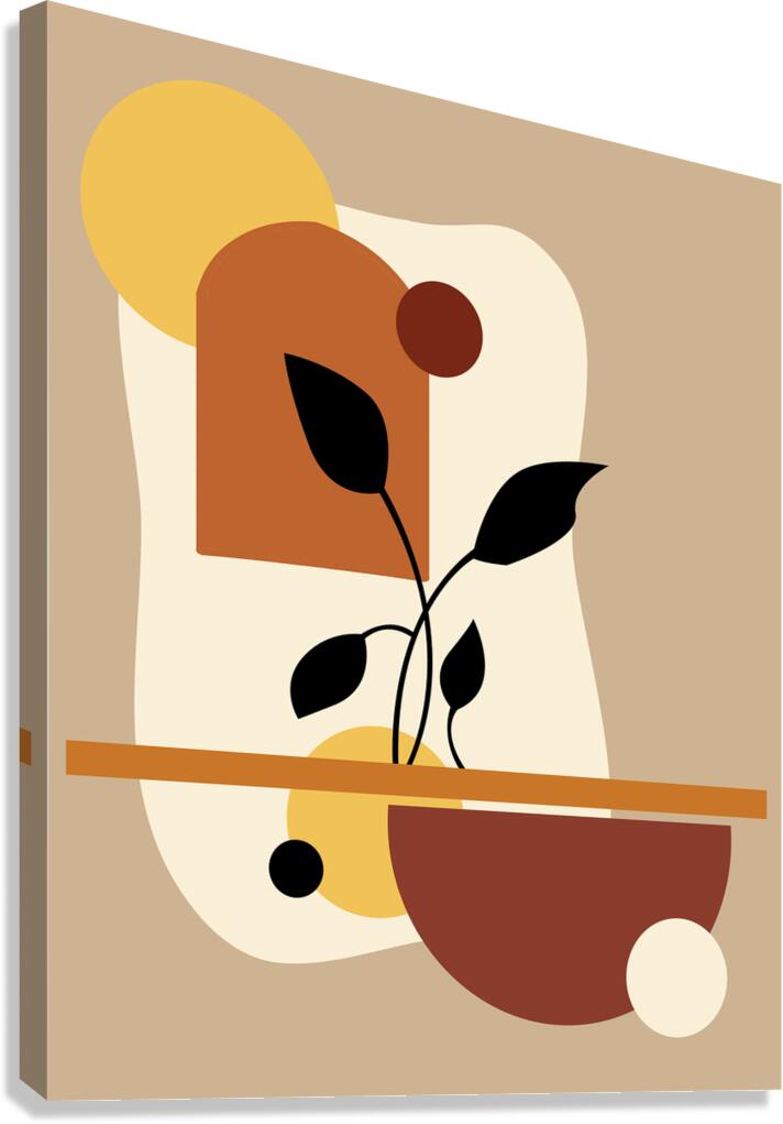 Geometric Modern Art Canvas Print