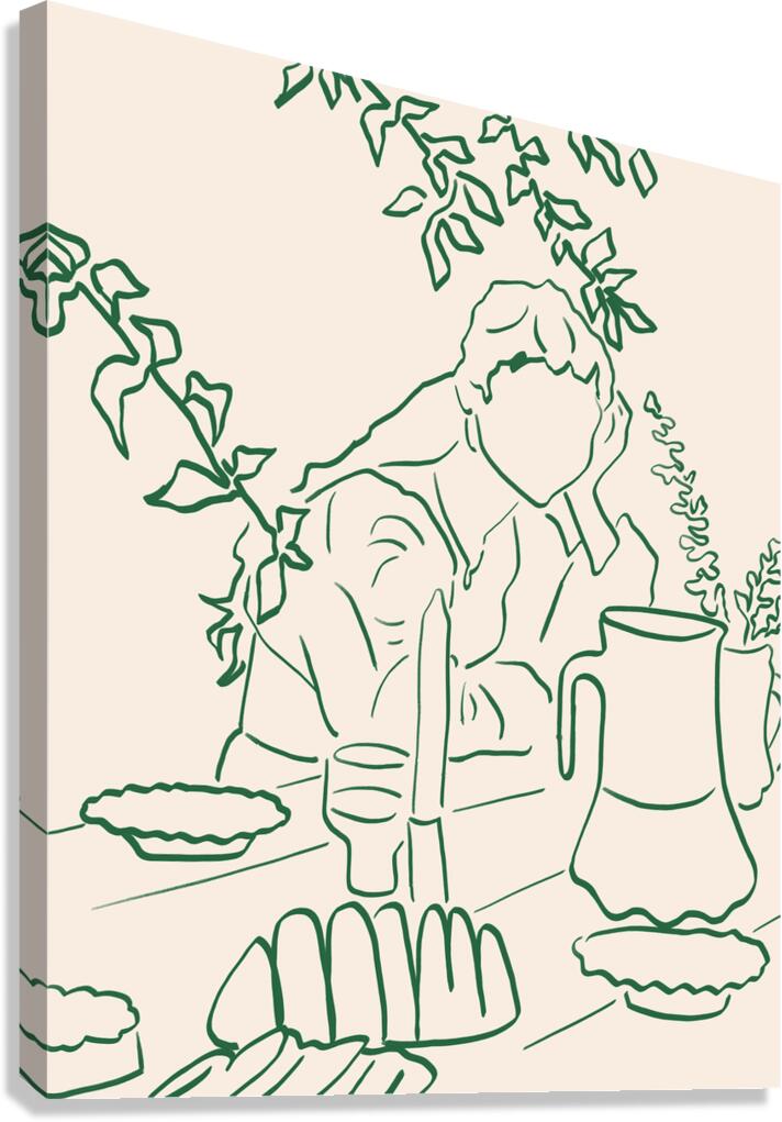 Quite Evening Canvas Print