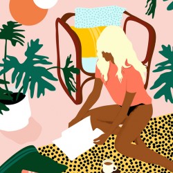 Chic Reading Corner