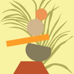 Abstract Botanical Delight