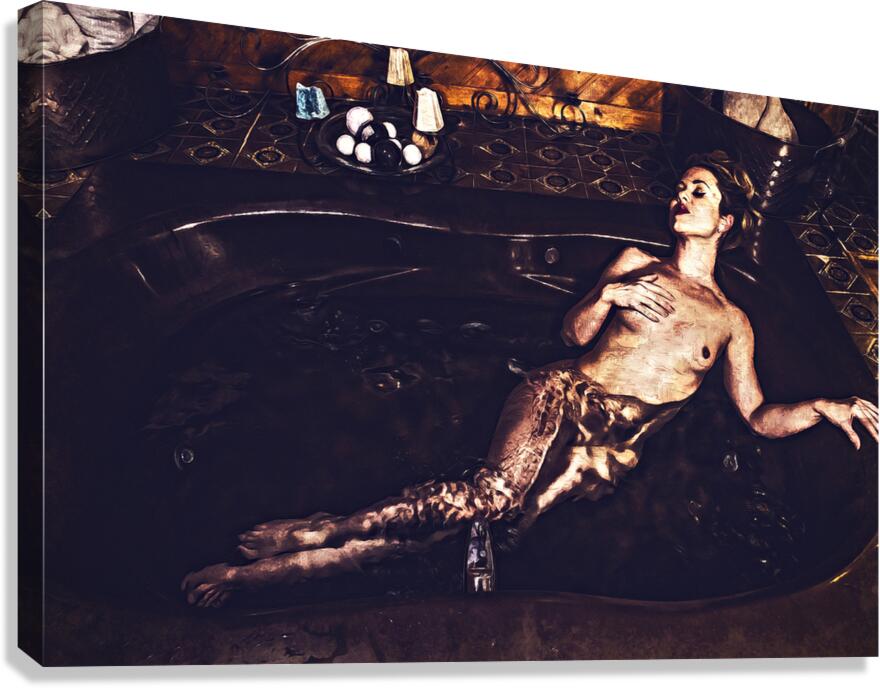 Vintage Tub Canvas Print