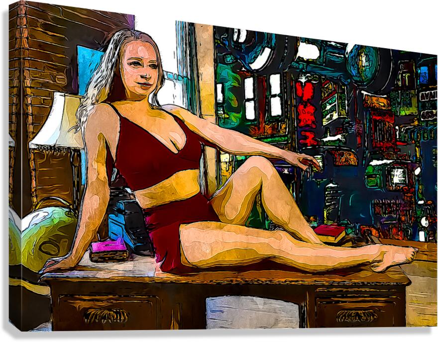 The Cage Canvas Print