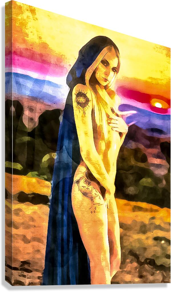 Eclipsed Dawn Canvas Print