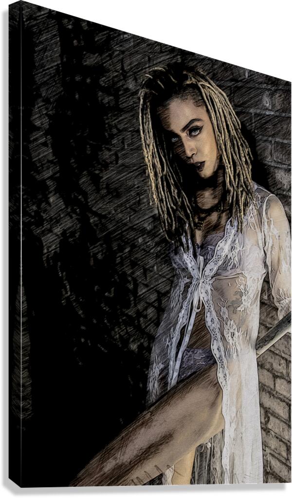 Dreadlock Canvas Print