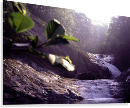 Double Falls Canvas Print