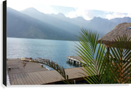  Lake Atitlán Canvas Print