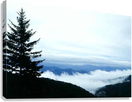 Clouds Crashing Canvas Print