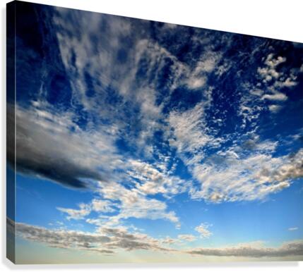 Vibrant sky Canvas Print