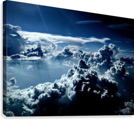 Dramatic cloudscape Canvas Print