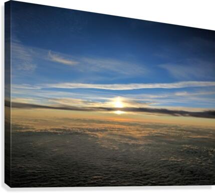 Beautiful sunset Canvas Print