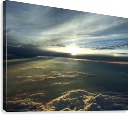 Pretty sunset Canvas Print