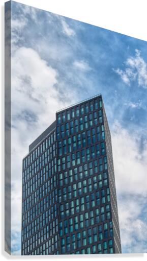 Angular architecture Canvas Print