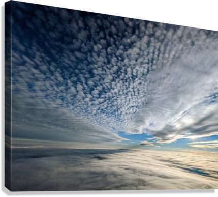 Cloudy sky Canvas Print