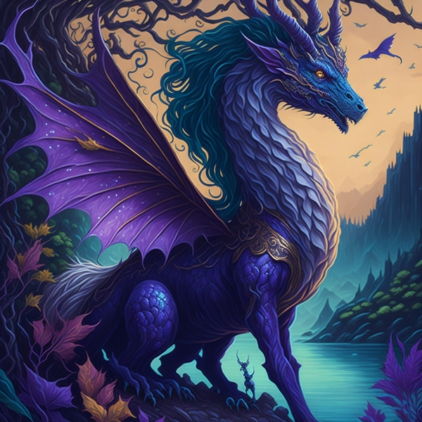 Enchanting Creature Print