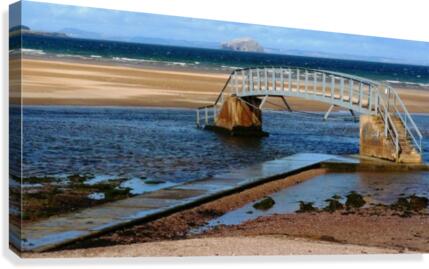 Bridge to ..... Canvas Print