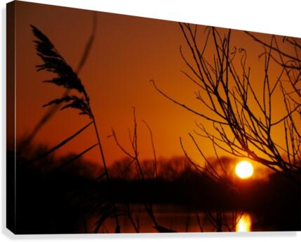 Bund sunset Canvas Print