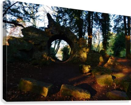 Winter stone circle Canvas Print
