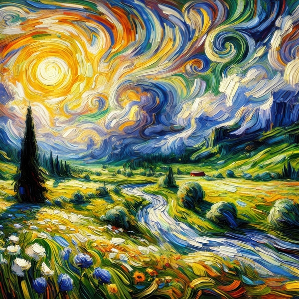 Enchanted Landscape Print