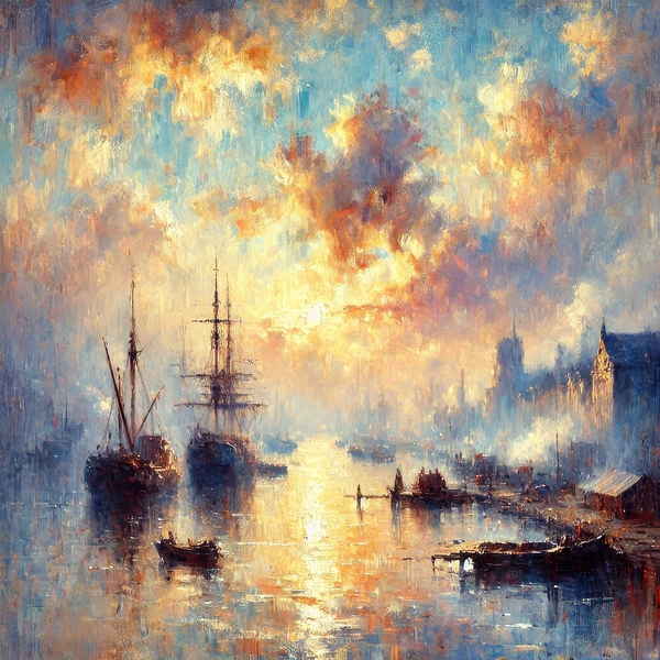 Sunrise Serenity II by Hanton Reverie