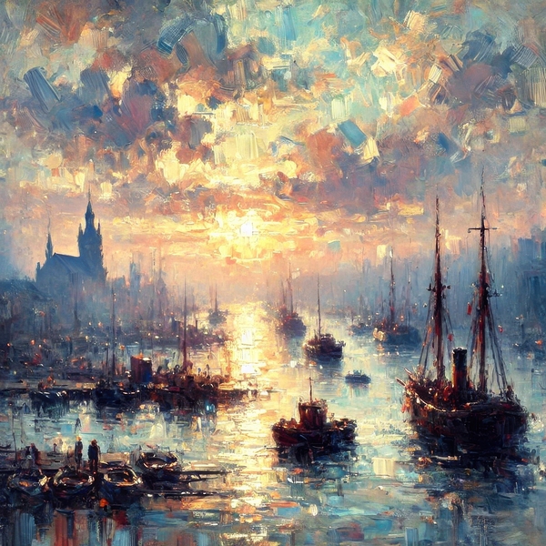 Sunrise Serenity III by Hanton Reverie