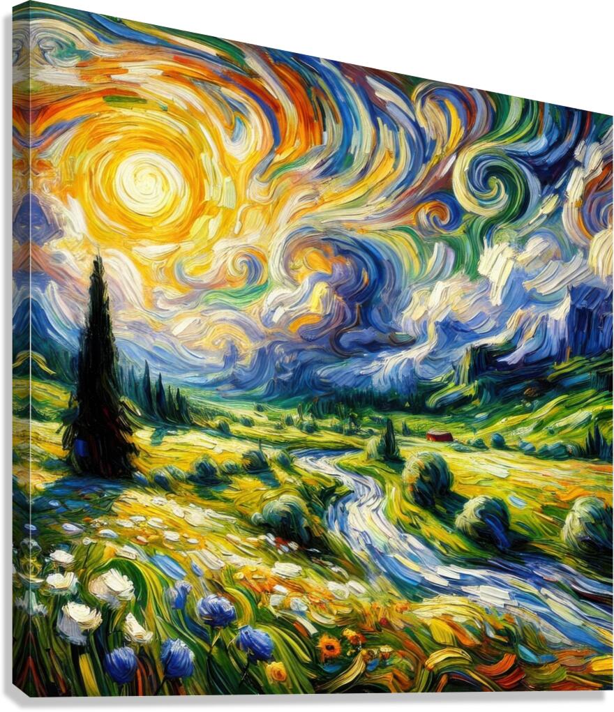 Enchanted Landscape Canvas Print