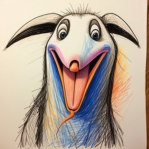 Default A cartoon anteater with its tongue sticki