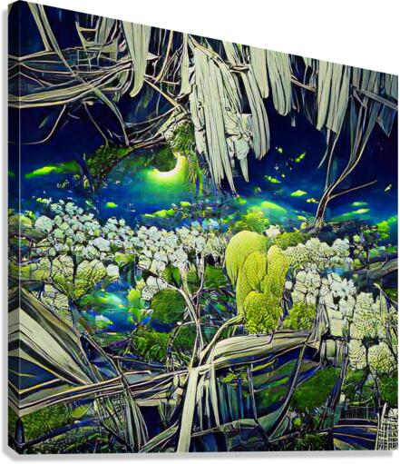 Firefly Thicket Canvas Print
