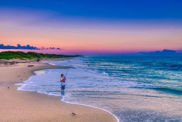 SEBASTIAN INLET FISHING Print