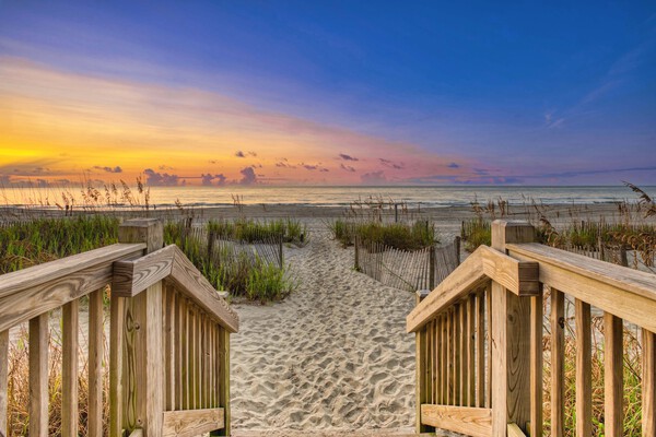 Sunrise at Myrtle Beach  Print