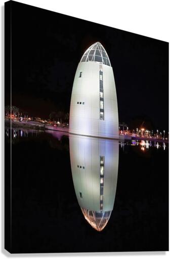 EXPLORATION TOWER Canvas Print